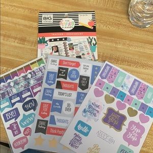 Bundle of bullet journal stickers